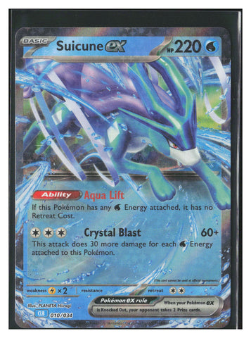 Trading Card Game Classic #010/034 Suicune ex