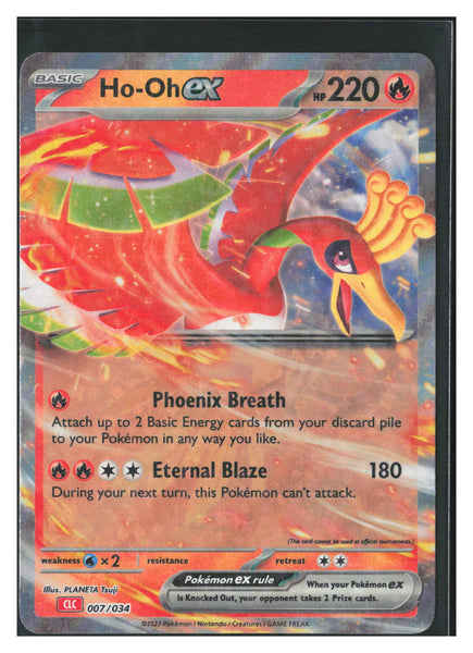 Trading Card Game Classic #007/034 Ho-oh ex