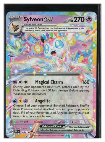 Surging Sparks #086/191 Sylveon ex 086/191 Double Rare Pokemon Surging Sparks