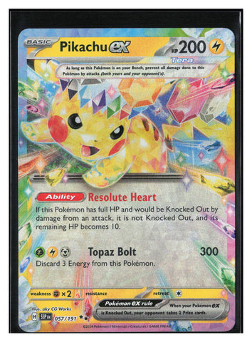 Surging Sparks #057/191 Pikachu EX - Double Rare