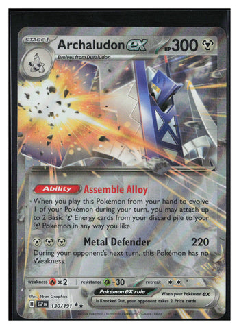 Surging Sparks #130/191 Archaludon ex - Double Rare