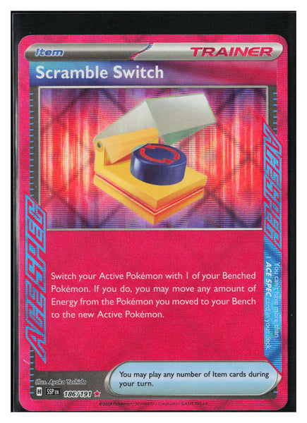 Surging Sparks #186/191 Scramble Switch - Rare