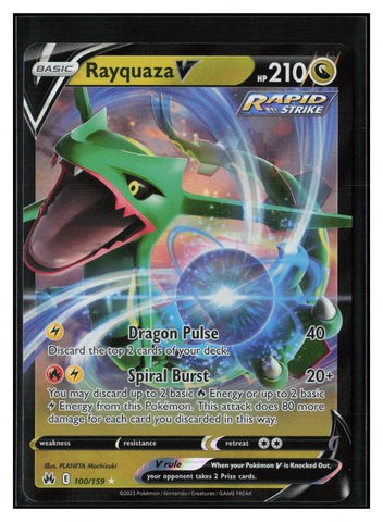 Crown Zenith #100/159 Rayquaza V #3