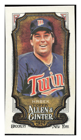 2024 Topps Allen & Ginter #347 Kent Hrbek Mini