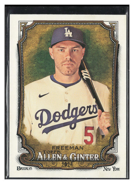 2024 Topps Allen & Ginter #62 Freddie Freeman