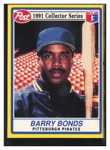 1991 Post Cereal #21 Barry Bonds