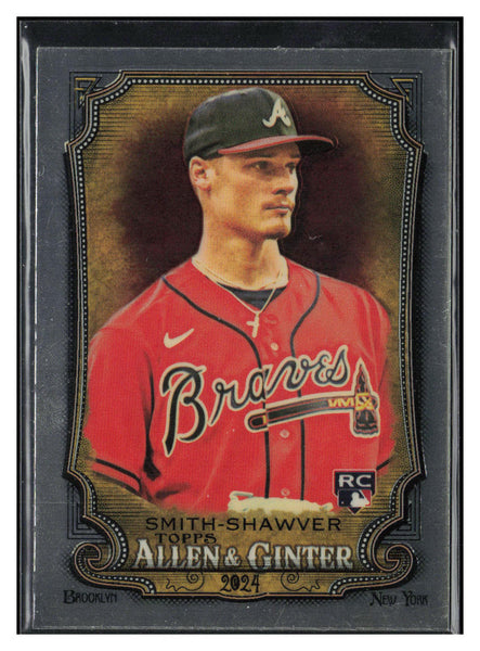 2024 Topps Allen & Ginter #27 AJ Smith-Shawver Chrome Refractors