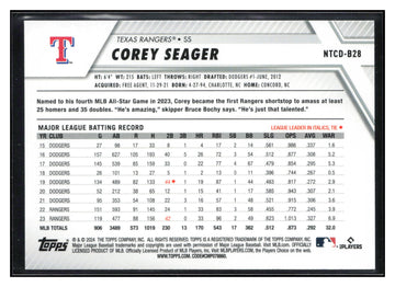 2024 Topps Trading Card Day #NTCD-B28 Corey Seager