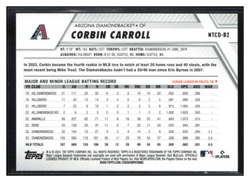 2024 Topps Trading Card Day #NTCD-B2 Corbin Carroll