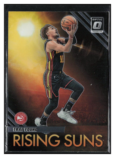 2023-24 Donruss Optic #8 Trae Young Rising Suns