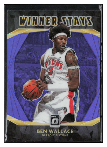 2020-21 Donruss Optic #11 Ben Wallace Winner Stays Purple