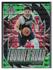 2023-24 Panini Mosaic #20 Luka Doncic Thunder Road Mosaic Green