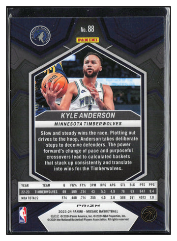 2023-24 Panini Mosaic #88 Kyle Anderson Green