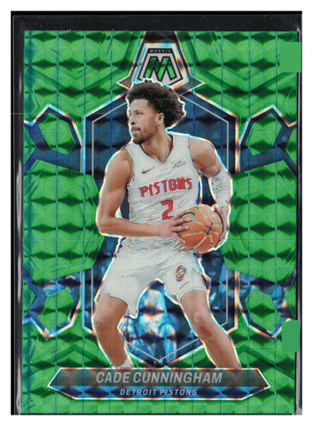 2023-24 Panini Mosaic #81 Cade Cunningham Green