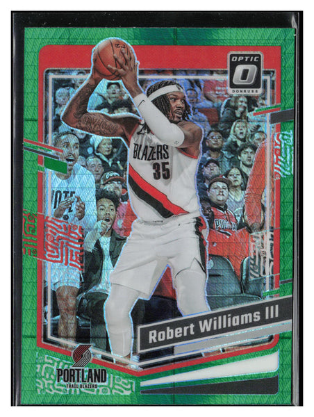 2023-24 Donruss Optic #87 Robert Williams III Hyper Green