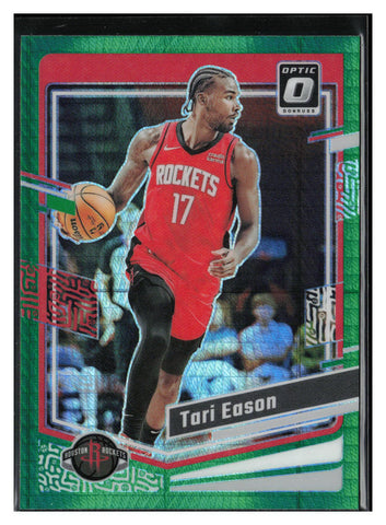 2023-24 Donruss Optic #123 Tari Eason Hyper Green