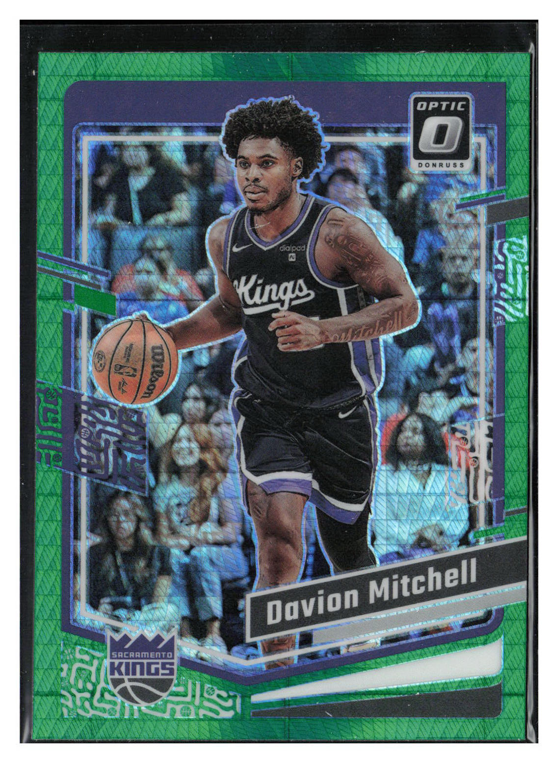 2023-24 Donruss Optic #20 Davion Mitchell Hyper Green