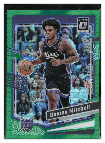 2023-24 Donruss Optic #20 Davion Mitchell Hyper Green