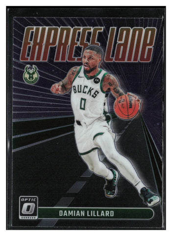 2023-24 Donruss Optic #5 Damian Lillard Express Lane