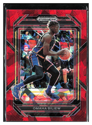 
2023 Panini Prizm Draft Picks #23 Omaha Biliew Red Ice