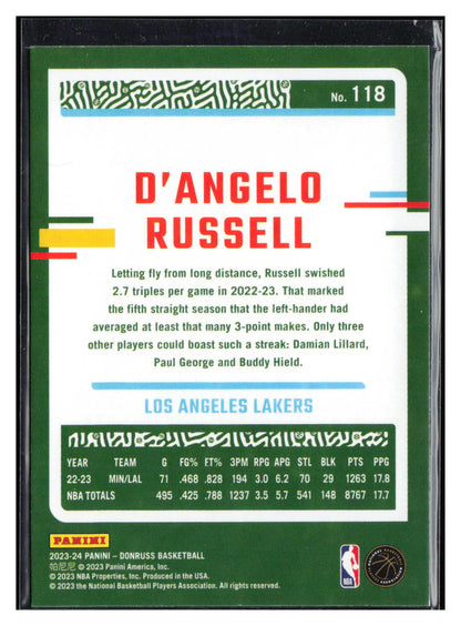 2023-24 Donruss #118 D'Angelo Russell