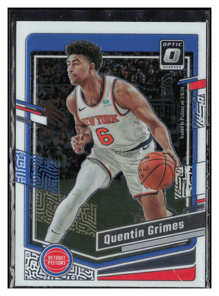 2023-24 Donruss Optic #46 Quentin Grimes