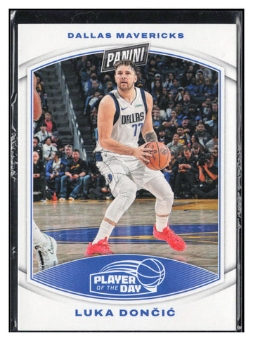 2023-24 Panini Player of the Day #10 Luka Doncic