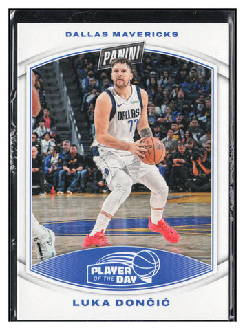 2023-24 Panini Player of the Day #10 Luka Doncic