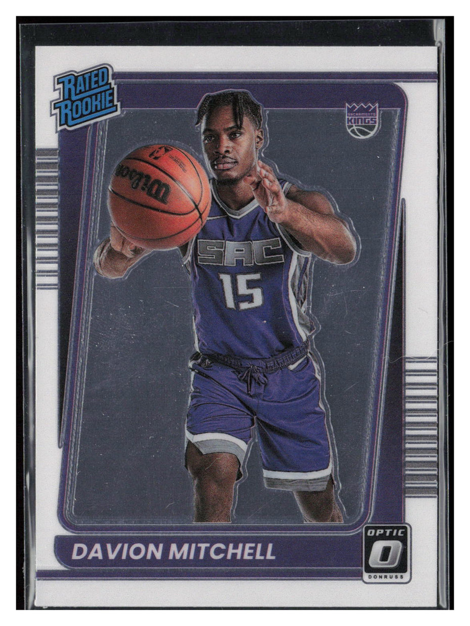 2021-22 Donruss Optic #155 Davion Mitchell