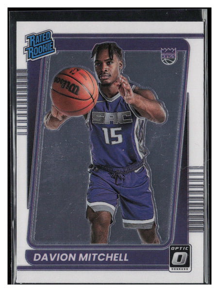 2021-22 Donruss Optic #155 Davion Mitchell