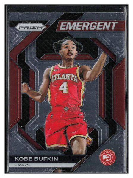 2023-24 Panini Prizm #9 Kobe Bufkin Emergent