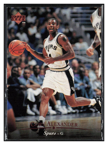 1995-96 Upper Deck #301 Cory Alexander