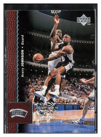 1996-97 Upper Deck #110 Avery Johnson