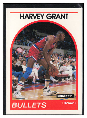 1989-90 Hoops #67 Harvey Grant