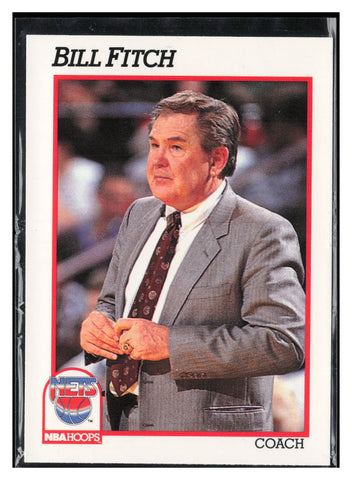 1991-92 Hoops #237 Bill Fitch