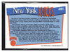 1991-92 Hoops #291 New York Knicks