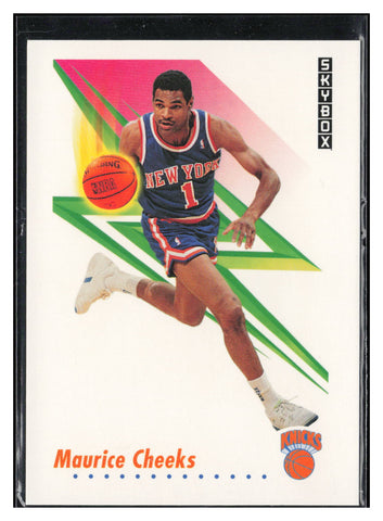 1991-92 SkyBox #188 Maurice Cheeks