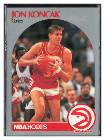 1990-91 Hoops #28 Jon Koncak