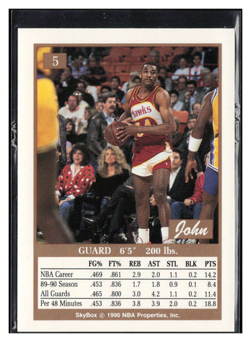 1990-91 SkyBox #5 John Long