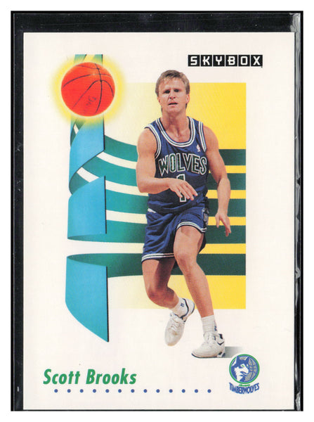 1991-92 SkyBox #167 Scott Brooks