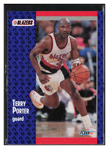 1991-92 Fleer #171 Terry Porter