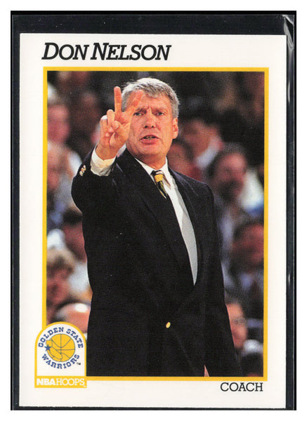 1991-92 Hoops #229 Don Nelson