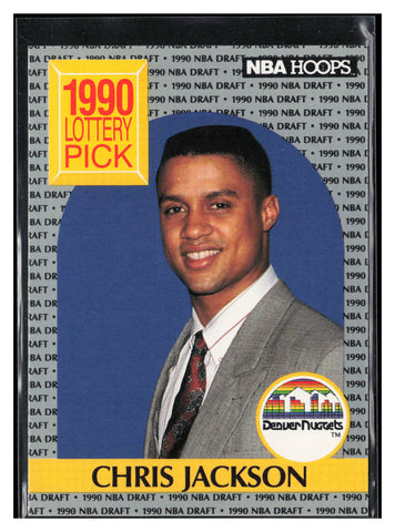 1990-91 Hoops #392 Chris Jackson