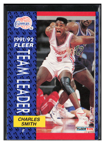 1991-92 Fleer #383 Charles Smith