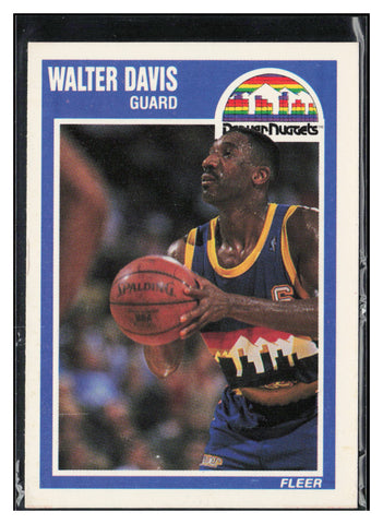 1989-90 Fleer #39 Walter Davis