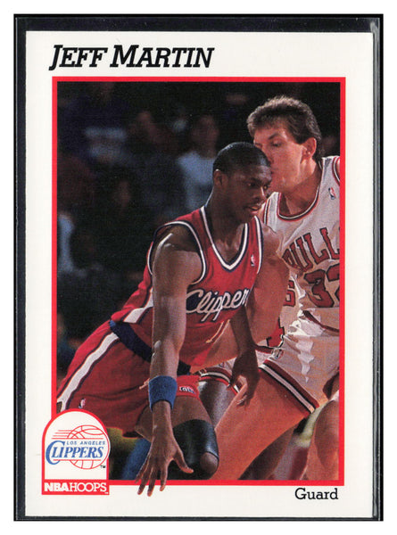 1991-92 Hoops #95 Jeff Martin