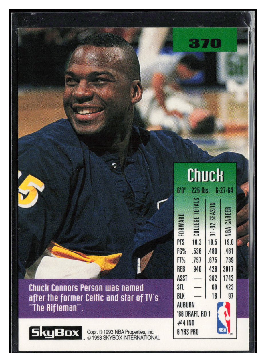 1992-93 SkyBox #370 Chuck Person