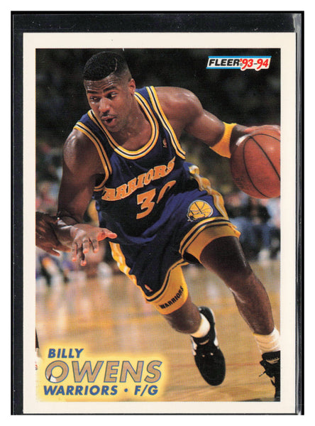 1993-94 Fleer #72 Billy Owens