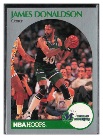 1990-91 Hoops #85 James Donaldson