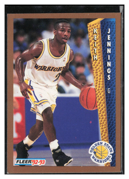 1992-93 Fleer #341 Keith Jennings